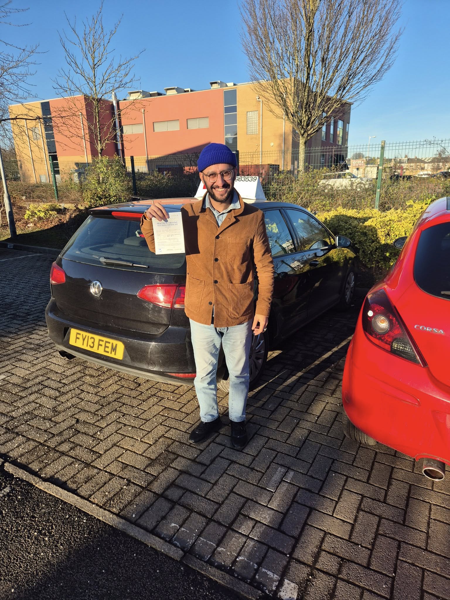 Kamil Wagner driving lesson 3